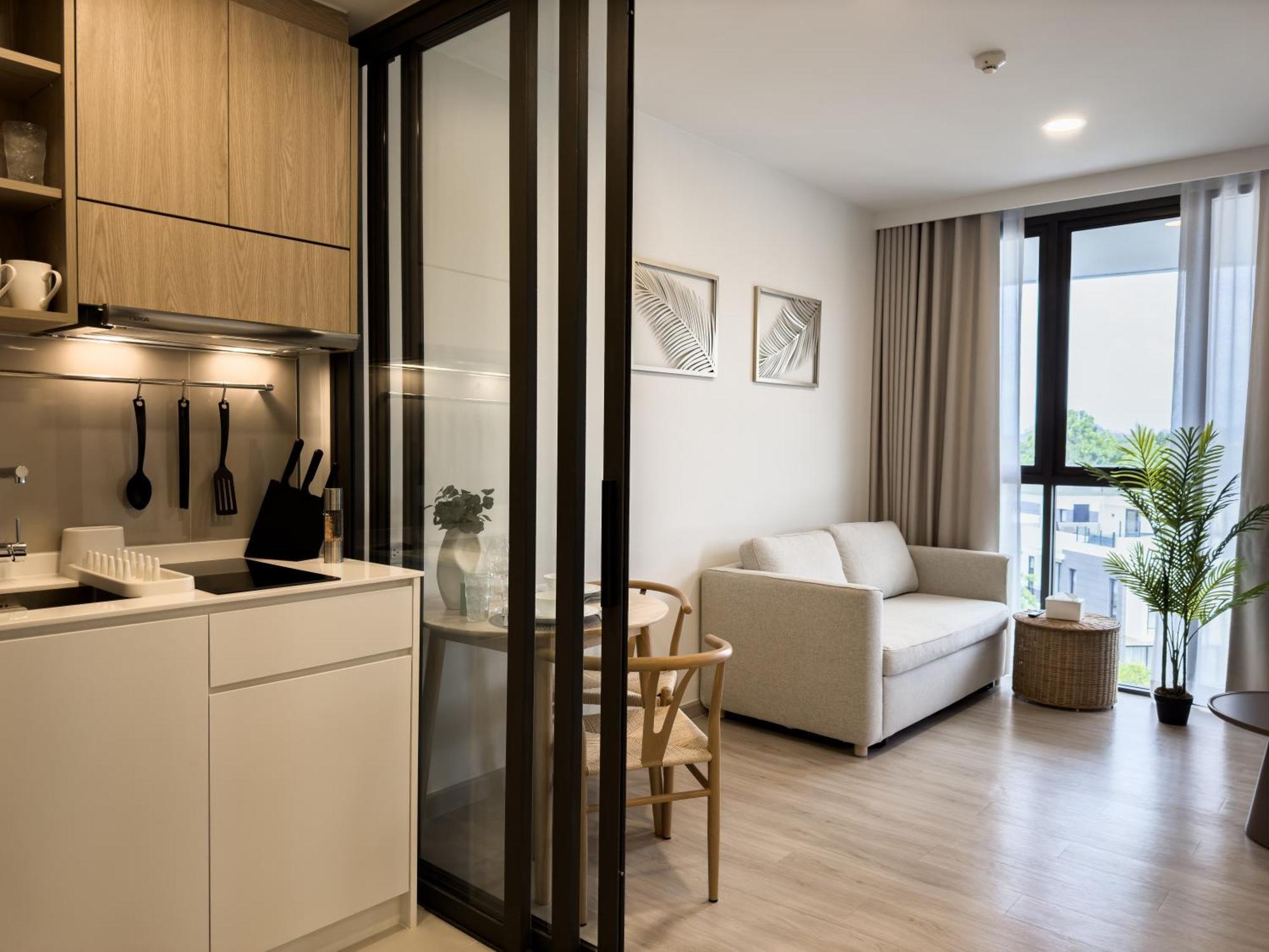 Skypark Laguna Apartments Bangtao Pantai Bang Tao Luaran gambar